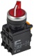 Переключатель 2 полож. 1НО+1НЗ с подсветкой красн. MASTER IEK MI-SW60-11XD-3-14-2-K04 MI-SW60-11XD-3-14-2-K04