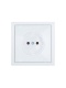 Розетка 1 мест. б/з СП ZIMA IP20 16А ПБТ безвинт. зажим бел. LEZARD 704-0288-121BQC 704-0288-121BQC