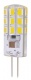 Лампа светодиодная PLED-G4 3Вт капсульная 2700К тепл. бел. G4 200лм 220-230В JazzWay 1032041 1032041