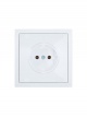 Розетка 1 мест. б/з СП ZIMA IP20 16А ПБТ безвинт. зажим бел. LEZARD 704-0288-121BQC 704-0288-121BQC