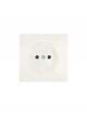 Розетка 1 мест. б/з ПБТ СП ZIMA IP20 16А безвинт. зажим слон. кость LEZARD 704-9088-121BQC 704-9088-121BQC