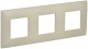 Рамка 3-м SKANDY SK-F01B беж. IEK SK-M32-K10 SK-M32-K10
