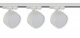 Комплект трековой системы 284 3х15Вт GX53 IP20 Voltega VGL7284DLTP-03W1 VGL7284DLTP-03W1