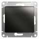 Выключатель 1-кл. СП Glossa 10А IP20 (сх. 1) 10AX механизм антрацит SE GSL000711 GSL000711