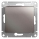 Выключатель 1-кл. СП Glossa 10А IP20 (сх. 1) 10AX механизм платина SE GSL001211 GSL001211