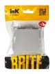 Выключатель проходной 1-кл. СП BRITE ВС10-1-6-БрА 10А алюм. IEK BR-V12-0-10-K47 BR-V12-0-10-K47