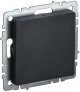 Заглушка c суппортом BRITE МЗ10-БрЧ черн. IEK BR-PL10-K02 BR-PL10-K02