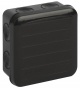 Коробка распределительная ОП 85х85х45мм двухкомпонентн. 8 вводов IP65 черн. Ruvinil 67240Ч 67240Ч