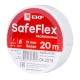 Изолента ПВХ 19мм (рул.20м) бел. SafeFlex EKF plc-iz-sf-w plc-iz-sf-w