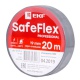 Изолента ПВХ 19мм (рул.20м) серо-стальн. SafeFlex EKF plc-iz-sf-st plc-iz-sf-st