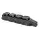 Розетка 4-м 16А IP44 2P+PE 230В с защ. крышками каучук Basic EKF RPS-020-16-230-44 RPS-020-16-230-44