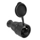 Розетка переносная 16А IP44 230В 2P+PE с защ. крышкой каучук PROxima EKF RPS-012-16-230-44-r RPS-012-16-230-44-r