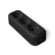 Колодка удлинителя 3-м с заземл. АБС-пластик черн. UNIVersal 1307 1307