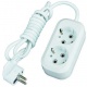 Удлинитель 2х3м с заземлением 16А IP20 Е-302 АБС-пл. ПВС 3х1 UNIVersal 9631973 9631973