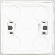 Розетка 1-м ОП Этюд 16А IP20 250В без заземл. без защ. шторок бел. SE PA16-001B PA16-001B