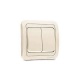Выключатель 2-кл. СП Mimoza 10А IP20 крем./крем. Makel 25003 25003