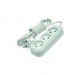 Удлинитель 3х3м без заземл. 10А IP20 Makel MGP123 MGP123