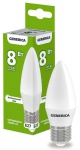 Лампа светодиодная C35 8Вт свеча 4000К E27 230В GENERICA LL-C35-08-230-40-E27-G LL-C35-08-230-40-E27-G
