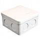 Коробка распр. ОП 105х105х56 7 выходов без гермовводов IP54 крышка защелкивающаяся бел. Epplast 105031 105031