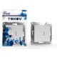 Розетка компьютерная 1-м СП Pixel RJ45 кат.5E механизм бел. TOKOV ELECTRIC TKE-PX-RC1-C01 TKE-PX-RC1-C01