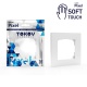 Рамка 1-м Pixel айс TOKOV ELECTRIC TKE-PX-RM1-C34 TKE-PX-RM1-C34