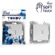Розетка компьютерная 1-м СП Pixel RJ45 кат.5E механизм айс TOKOV ELECTRIC TKE-PX-RC1-C34 TKE-PX-RC1-C34