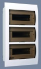 Корпус пластиковый встраиваемый 36мод. ЩРВ-П-36 50х36х10 IP41 SchE 31007DEK 31007DEK
