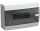 Корпус ЩРН-П-12 UNION Compact IP41 черн. прозр. дверь пластик. IEK UIC-KP12-N-12-41-K01 UIC-KP12-N-12-41-K01