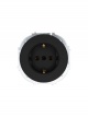 Розетка 1-м OSEN IP20 16А с заземл. ПБТ механизм черн. бархат LEZARD 743-4288-122B 743-4288-122B