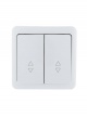 Переключатель проходной 2-кл. 2п ОП Viola 10А IP20 бел. LEZARD 751-0200-106 751-0200-106
