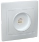 Розетка компьютерная 1-м СП Кварта РК10-КБ IP20 бел. ИЭК EKK10-K01-DM EKK10-K01-DM