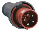 Вилка эл. каб. 63А 3P+PE+N 380В IP54 ССИ-035 ИЭК PSR02-063-5 PSR02-063-5