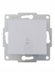 Механизм переключателя проходного 1-кл. 1п СП Karina 10А IP20 бел. LEZARD 707-0288-105 707-0288-105