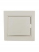 Выключатель 1-кл. СП Mira 10А IP20 со вставкой крем. LEZARD 701-0303-100 701-0303-100