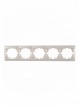 Рамка 5-м Mira горизонт. без вставки жемчуж./бел. перламутр. LEZARD 701-3000-150 701-3000-150
