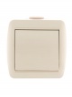Выключатель 1-кл. ОП Nata 10А IP20 крем. LEZARD 710-0300-100 710-0300-100