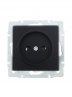 Розетка 1-м СП Vesna без заземл. ПБТ механизм черн. бархат LEZARD 742-4288-121B 742-4288-121B