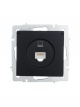 Розетка компьютерная 1-м СП Vesna механизм черн. бархат LEZARD 742-4288-139 742-4288-139