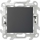 Механизм переключателя 1-кл. 1п 2мод. СП Simon 24 10А IP20 Push&Go графит Simon 2420201-038 2420201-038