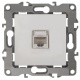 Розетка компьютерная Эра12 12-3107-01 RJ45 бел. Эра Б0014723 Б0014723