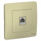 Розетка компьютерная 1-м СП Blanca RJ45 кат.5E беж. SE BLNIS045007 BLNIS045007