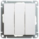 Выключатель 3-кл. СП W59 10А IP20 10AX механизм бел. SE VS0510-351-1-86 VS0510-351-1-86