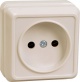 Розетка 1-м ОП Октава 10А IP20 без заземл. крем. IEK ERO10-K33-10-DC ERO10-K33-10-DC