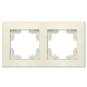 Рамка 2-м Афина универс. сл. кость (ivory) Universal A0044-I A0044-I