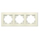 Рамка 3-м Афина универс. сл. кость (ivory) Universal A0045-I A0045-I