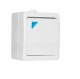 Выключатель 1-кл. ОП Аллегро 10А IP54 с подсветкой бел. UNIVersal 5563477 5563477