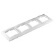 Рамка 4-м СП Севиль горизонт. бел. UNIVersal С0046 С0046