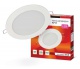 Светильник светодиодный RLP-VC 12Вт 6500К IP40 960лм 230В 145мм кругл. встраив. панель бел. IN HOME 4690612024530 4690612024530