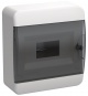 Корпус пластиковый ЩРН-П-8 IP41 черн. прозр. дверь TEKFOR IEK TF5-KP12-N-08-41-K01-K03 TF5-KP12-N-08-41-K01-K03