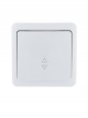 Переключатель проходной 1-кл. 1п ОП Viola 10А IP20 бел. LEZARD 751-0200-105 751-0200-105